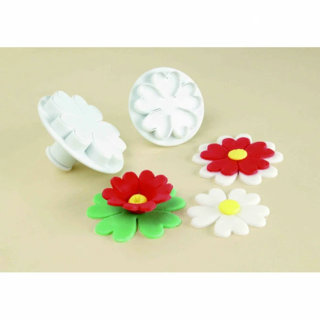 3 Emporte-Pièces Fleurs à Poussoir Top 10 ⌛ 3 Emporte-Pièces Fleurs à Poussoir ???? -Patisse Magasin 3 emporte pieces fleurs a poussoir