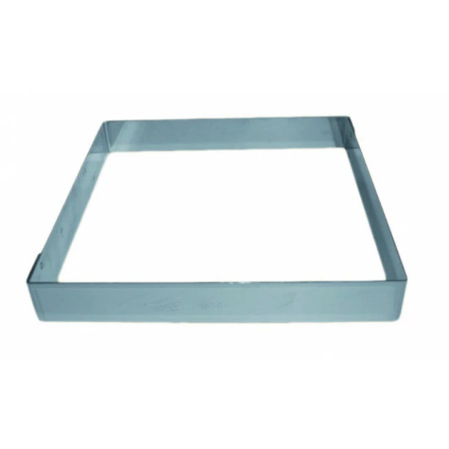 Coupon ???? Cadre à Entremets Inox 24 x 24 cm x H 3,5 cm Mallard ???? 1 Coupon ???? Cadre à Entremets Inox 24 x 24 cm x H 3,5 cm Mallard ????