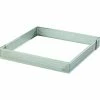 Offres ✨ Cadre à Tarte Carré Inox Perforé 10 cm H.2 cm ????