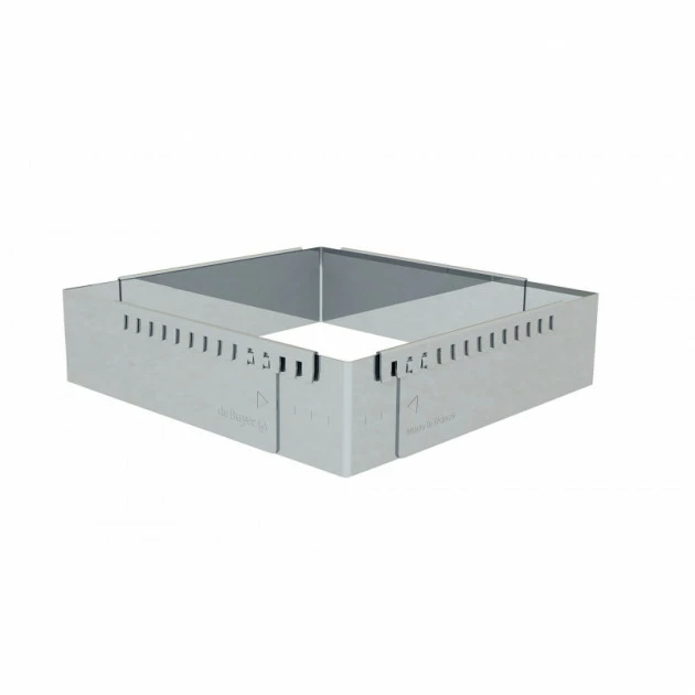 Cadre Pâtisserie Rectangulaire Inox 21.5x11.5 cm De Buyer Meilleure affaire ???? Cadre Pâtisserie Rectangulaire Inox 21.5x11.5 cm De Buyer ???? -Patisse Magasin cadre patisserie rectangulaire inox 215x115 cm de buyer