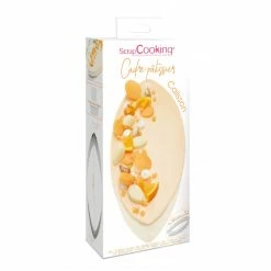Grosses soldes ❤️ Cadre Pâtissier Calisson 28 cm Inox ScrapCooking 😀