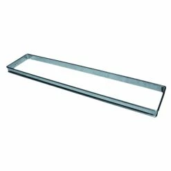 Remise ✨ Cadre Rectangle Inox 35 x 11 cm 🔔