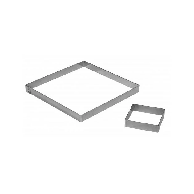 Carré à tarte Inox 9 x 9 cm Mallard Les meilleures critiques de ???? Carré à tarte Inox 9 x 9 cm Mallard ???? -Patisse Magasin carre a tarte 9 x 9 cm