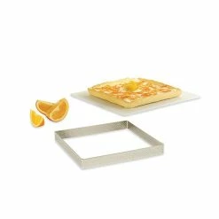 Tout neuf ❤️ Carré perforé L. 20 cm de L'école Valrhona par De Buyer 🥰 -Patisse Magasin carre perfore l 20 cm de l ecole valrhona par de buyer 2