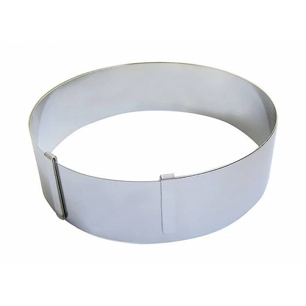 Cercle à entremets extensible 16 à 36 cm en inox de Buyer Les meilleures critiques de ???? Cercle à entremets extensible 16 à 36 cm en inox de Buyer ???? -Patisse Magasin cercle a entremets extensible 16 a 36 cm en inox de buyer
