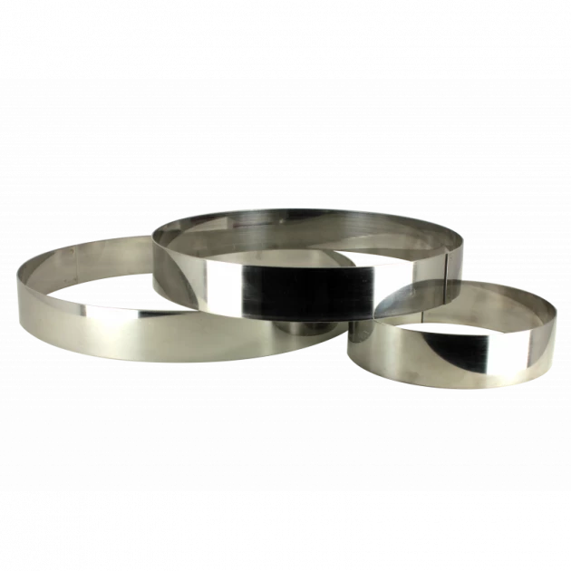 Cercle à Entremets Inox Ø 28 cm x 3,5 cm Gobel Sortie ✔️ Cercle à Entremets Inox Ø 28 cm x 3,5 cm Gobel ???? -Patisse Magasin cercle a entremets inox o 28 cm x 35 cm gobel 1