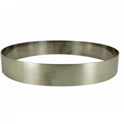 Coupon ⭐ Cercle à Entremets Inox Ø 30 cm x 3,5 cm Gobel ⌛