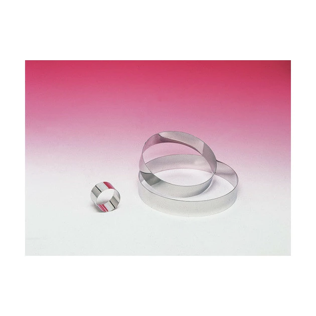 Coupon ???? Cercle à Mousse Inox 28 cm x H 4,5 cm Gobel ???? 4 Coupon ???? Cercle à Mousse Inox 28 cm x H 4,5 cm Gobel ???? – Image 4