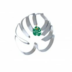 Acheter 🎉 Cercle à Pâtisserie Inox Feuille Tropicale XXL 30 x 26 cm Scrapcooking 🔥