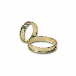 Meilleure affaire 💯 Cercle à Tarte Inox Ø 8,5 cm x H 1,6 cm (x6) Matfer 🧨