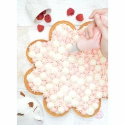 De gros 🔥 Cercle à Tarte Perforé Marguerite Ø 30 cm Inox ScrapCooking ⌛ -Patisse Magasin cercle a tarte perfore marguerite o 30 cm inox scrapcooking 2