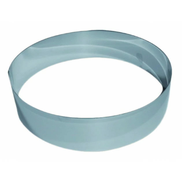 Cercle à Vacherin Inox 24 cm x H 6 cm Gobel Sortie ???? Cercle à Vacherin Inox 24 cm x H 6 cm Gobel ???? -Patisse Magasin cercle a vacherin inox 24 cm x h 6 cm gobel