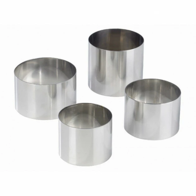 Nouveau ✨ Cercle à Mousse Individuel Inox 6 cm x H 5 cm Mallard ???? 1 Nouveau ✨ Cercle à Mousse Individuel Inox 6 cm x H 5 cm Mallard ????