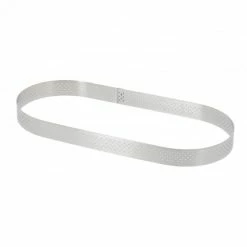 Les meilleures critiques de ???? Cercle perforé forme Oblong 14,5 x 3,5 cm de L'école Valrhona par De Buyer ????