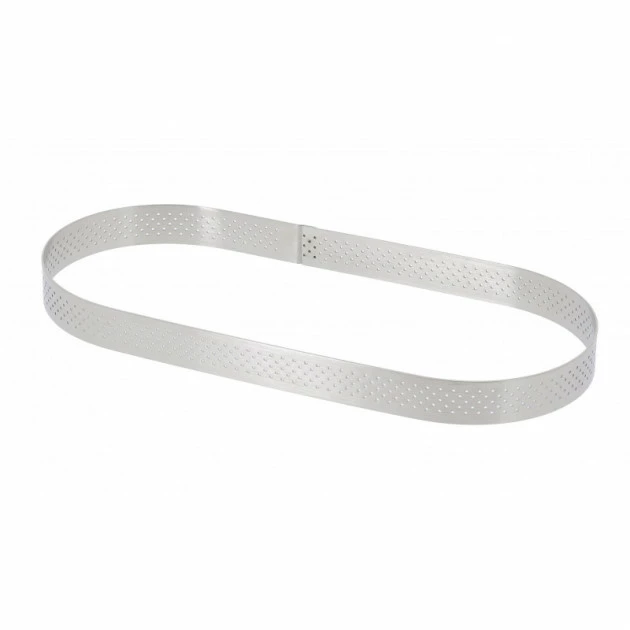 Cercle perforé forme Oblong 14,5 x 3,5 cm de L'école Valrhona par De Buyer Les meilleures critiques de ???? Cercle perforé forme Oblong 14,5 x 3,5 cm de L'école Valrhona par De Buyer ???? -Patisse Magasin cercle perfore forme oblong 145 x 35 cm de l ecole valrhona par de buyer