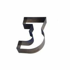 Meilleur prix ✨ Chiffre inox 3 Moule-Découpoir 300 mm Gobel ????