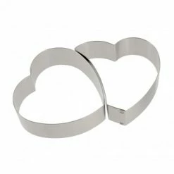 Le moins cher ???? Coeurs entrelacés inox Moule - Découpoir Gobel ⌛