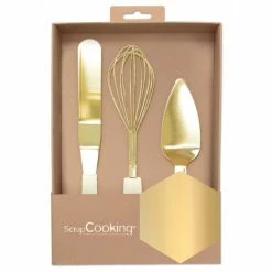 Tout neuf 🎉 Coffret 3 Ustensiles Dorés ScrapCooking 👏