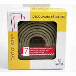 Grosses soldes ✔️ Découpoirs ronds cannelés impairs Exoglass (Boîte de 7) 💯