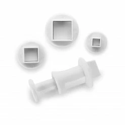 Budget 👏 Emporte-Pièce avec Poussoir Carré (x3) Ibili 😍