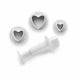 Coupon ✨ Emporte-Pièce avec Poussoir Coeur (x3) Ibili 🔔