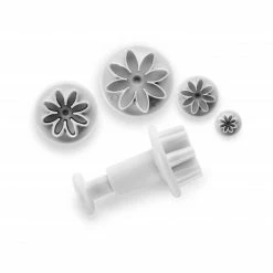 Top 10 ⌛ Emporte-Pièce avec Poussoir Marguerite (x4) Ibili 👍