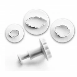 Acheter 😀 Emporte-Pièce avec Poussoir Nuage (x3) Ibili 🤩