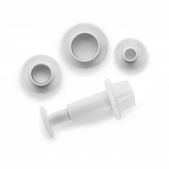 De gros 🔔 Emporte-Pièce avec Poussoir Rond (x3) Ibili 🎉