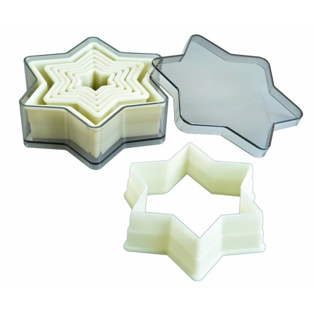 Bon marché 👏 Emporte-Pièce Étoile Polyglass (x6) Ibili 🎁 1 Bon marché 👏 Emporte-Pièce Étoile Polyglass (x6) Ibili 🎁