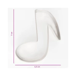 Bon marché 🛒 Emporte-Pièce Note de Musique 7 cm Cookie Cutters 🌟