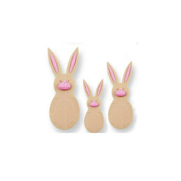Coupon ⭐ Emporte-Pièces avec Poussoir Famille Lapin (x3) PME ???? 2 Coupon ⭐ Emporte-Pièces avec Poussoir Famille Lapin (x3) PME ???? – Image 2