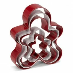 Vente flash 🤩 Emporte-pièces Biscuit Bonhomme Pain d'Epices (x5) Patisse 🎉