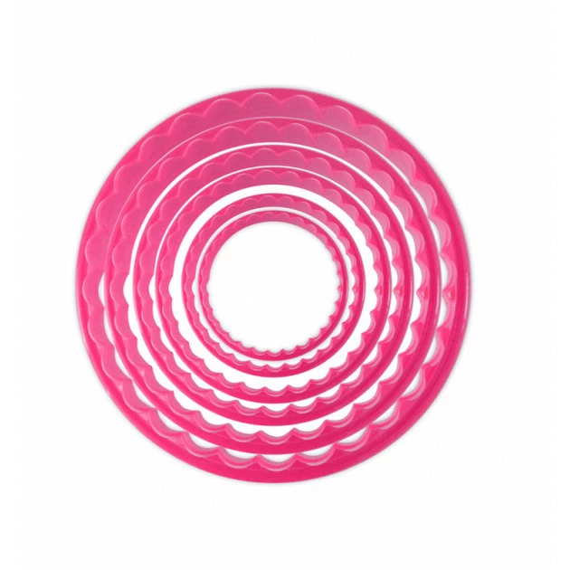 Emporte-Pièces Ronds Cannelés et Lisses (x6) Scrapcooking Nouveau ⭐ Emporte-Pièces Ronds Cannelés et Lisses (x6) Scrapcooking ???? -Patisse Magasin emporte pieces ronds canneles et lisses x6 scrapcooking 2