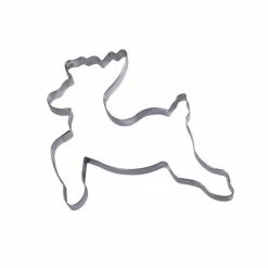 Vente flash 🧨 Forme grand sablé Renne inox Moule - Découpoir Gobel 💯