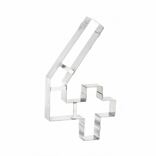 Grand Emporte Pièce Inox Chiffre 4 32x18 cm Vente flash ✔️ Grand Emporte Pièce Inox Chiffre 4 32x18 cm ✔️ -Patisse Magasin grand emporte piece inox chiffre 4 32x18 cm 6