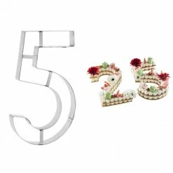 Top 10 ✔️ Grand Emporte Pièce Inox Chiffre 5 32x18 cm ????