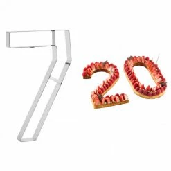 Les meilleures critiques de ???? Grand Emporte Pièce Inox Chiffre 7 32 x 19 cm ????