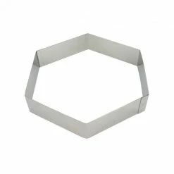 Le moins cher ???? Hexagone à Mousse Inox 14 cm x H 4,5 cm Mallard ⌛