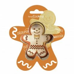 Nouveau 👏 Kit Biscuit de Noël Bonhomme 8,7 cm Scrapcooking 🎉