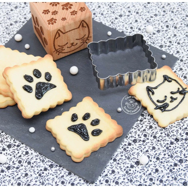 Meilleur prix ???? Kit Décoration Biscuit Motif Chat Scrapcooking ???? 2 Meilleur prix ???? Kit Décoration Biscuit Motif Chat Scrapcooking ???? – Image 2