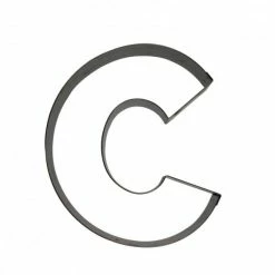 Nouveau ???? Lettre inox C Moule-Découpoir Gobel ❤️