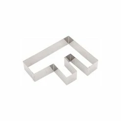 Meilleur prix ???? Lettre inox F Moule-Découpoir Gobel ⌛