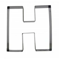 Sortie ???? Lettre inox H Moule-Découpoir Gobel ????