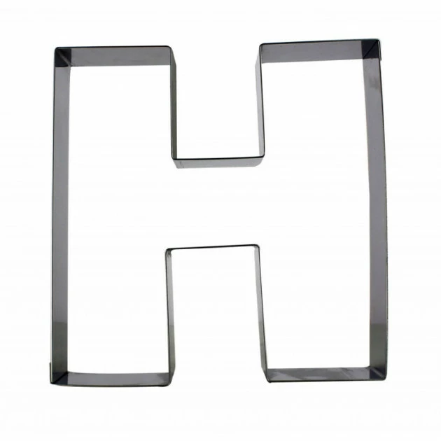 Lettre inox H Moule-Découpoir Gobel Sortie ???? Lettre inox H Moule-Découpoir Gobel ???? -Patisse Magasin lettre inox h moule decoupoir gobel