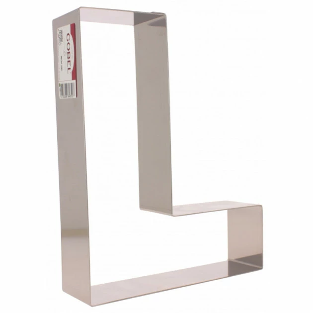 Lettre inox L Moule-Découpoir Gobel Tout neuf ???? Lettre inox L Moule-Découpoir Gobel ???? -Patisse Magasin lettre inox l moule decoupoir gobel 2