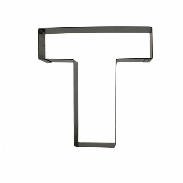 Lettre inox T Moule-Découpoir Gobel Meilleure affaire ⌛ Lettre inox T Moule-Découpoir Gobel ✔️ -Patisse Magasin lettre inox t moule decoupoir gobel