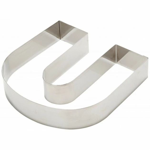 Lettre inox U Moule-Découpoir Gobel Meilleur prix ⌛ Lettre inox U Moule-Découpoir Gobel ???? -Patisse Magasin lettre inox u moule decoupoir gobel