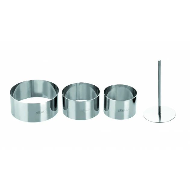 Lot Cercle Inox avec Poussoir Ø 7 / 8 et 10 cm (x3) Ibili Vente flash ???? Lot Cercle Inox avec Poussoir Ø 7 / 8 et 10 cm (x3) Ibili ???? -Patisse Magasin lot cercle inox avec poussoir o 7 8 et 10 cm x3 ibili