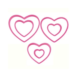 Grosses soldes ✔️ Lot de 6 Emporte-Pièces Cœur Wilton 😀