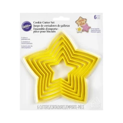 Vente flash 🛒 Lot de 6 Emporte-Pièces Etoile Wilton 😉